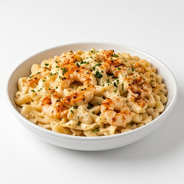 Chicken Alfredo Pasta.